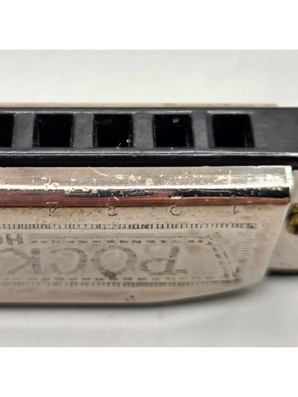 Hohner Pocket Pal Harmonica Key Of C Stainless Steel